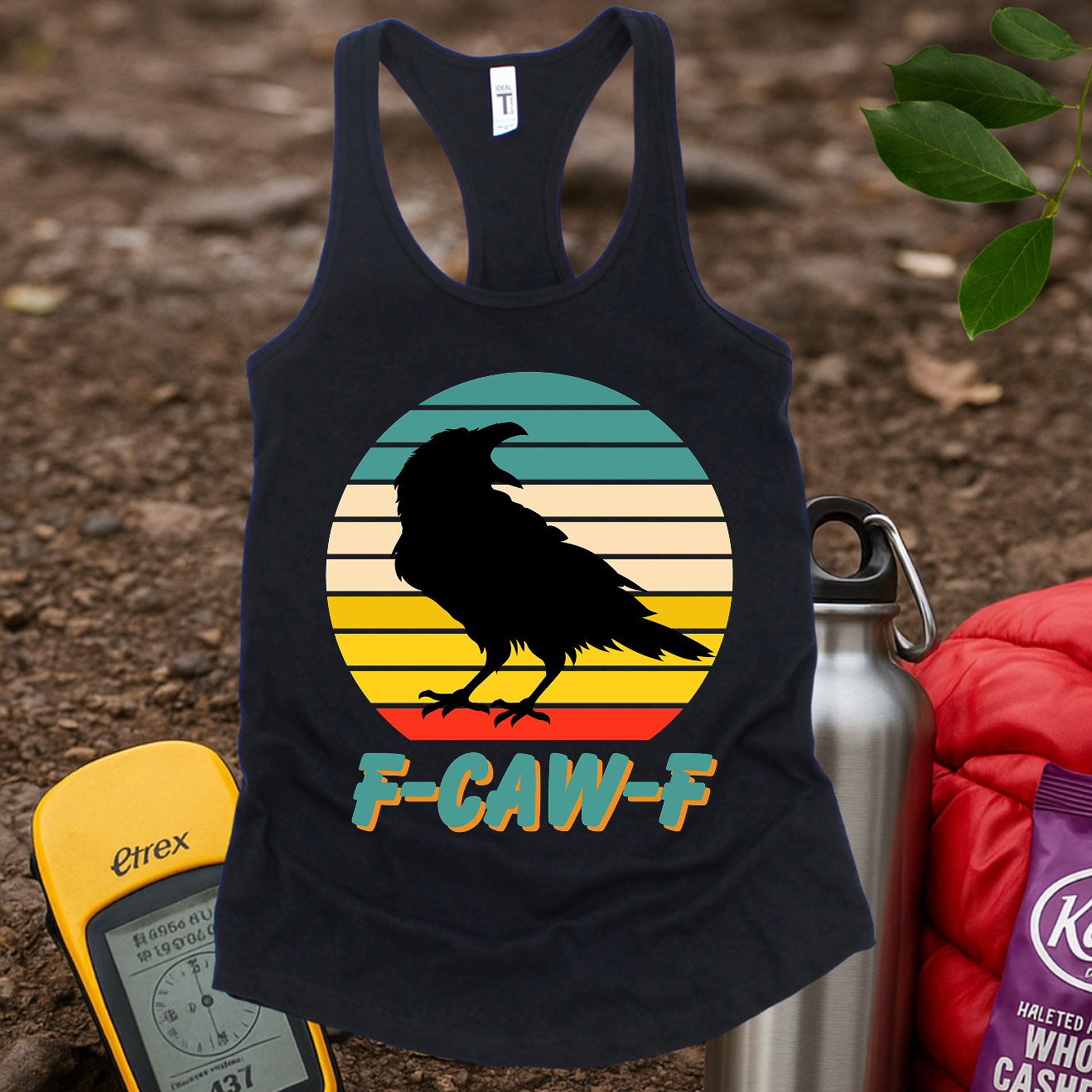 F-Caw-F Women's Racerback Tank Top
