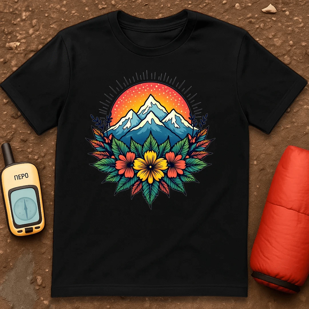 Bright Flower Mtn T-Shirt