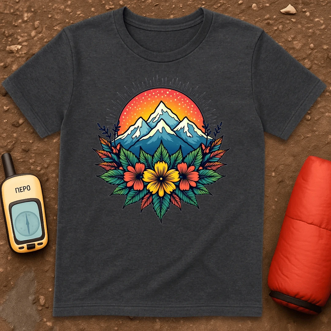 Bright Flower Mtn T-Shirt
