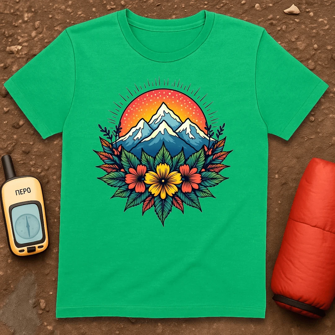 Bright Flower Mtn T-Shirt