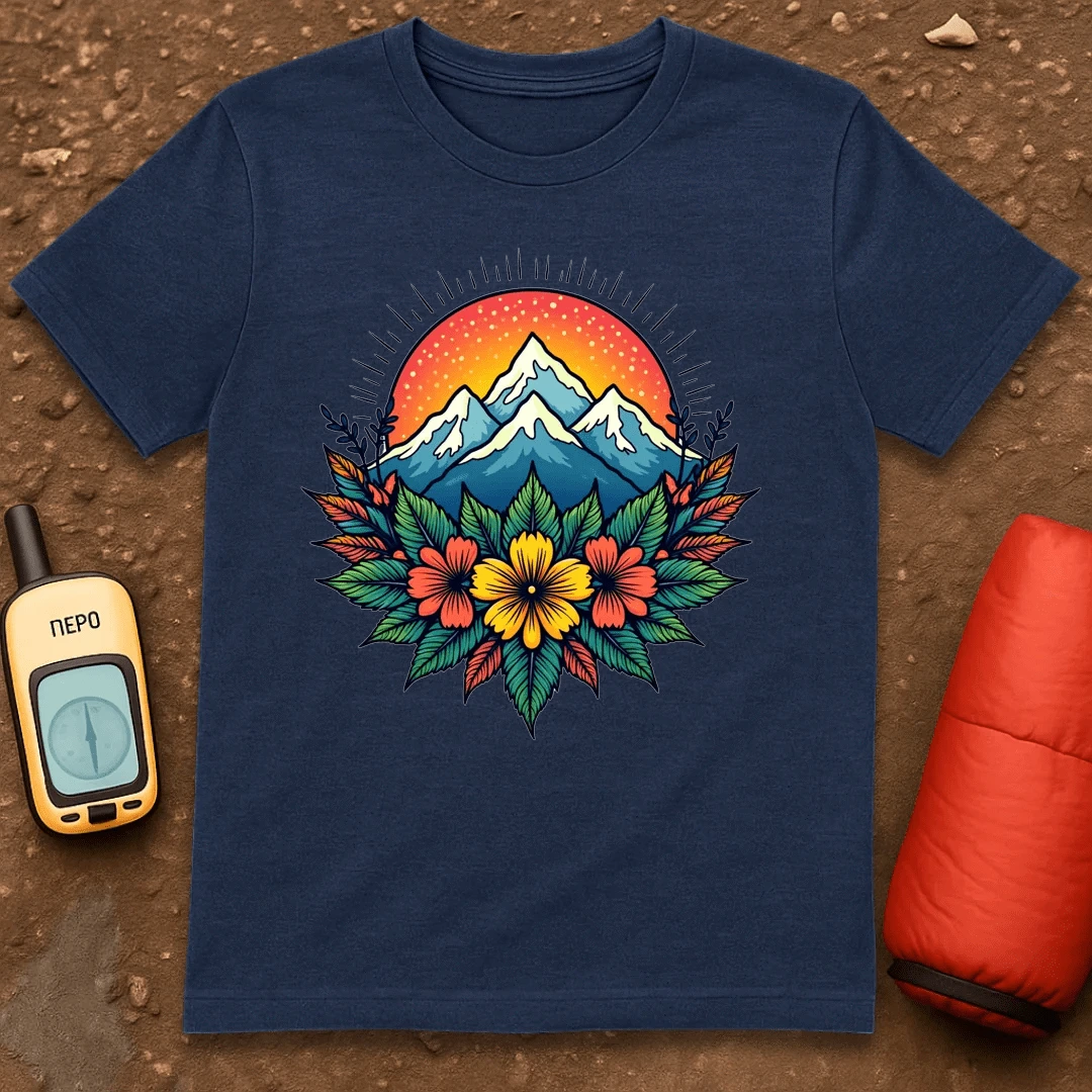 Bright Flower Mtn T-Shirt