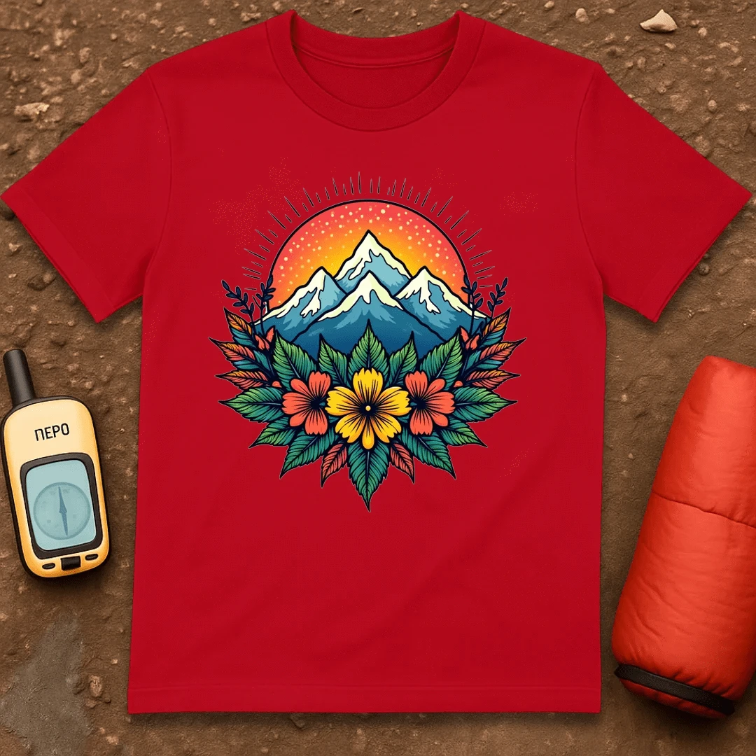 Bright Flower Mtn T-Shirt