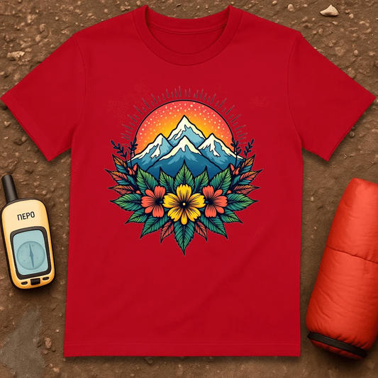 Bright Flower Mtn T-Shirt