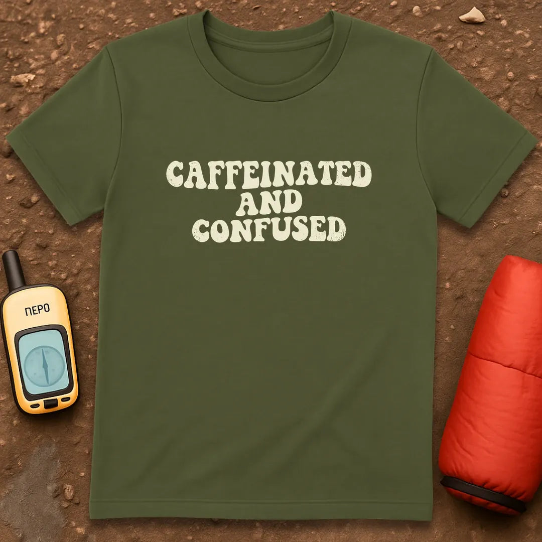 Caffeinated And Confused T-Shirt