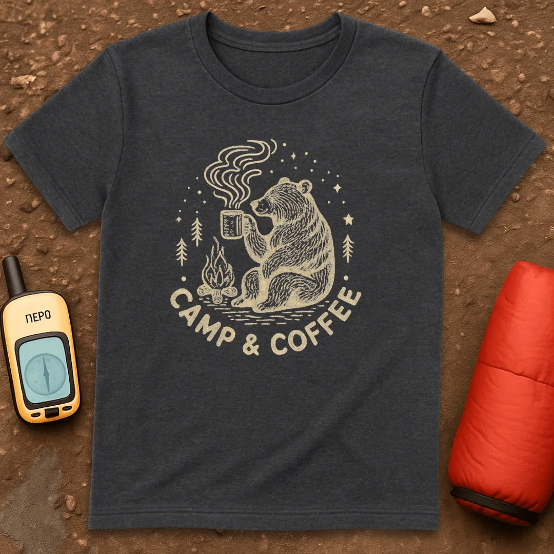 Camp and Coffee T-Shirt