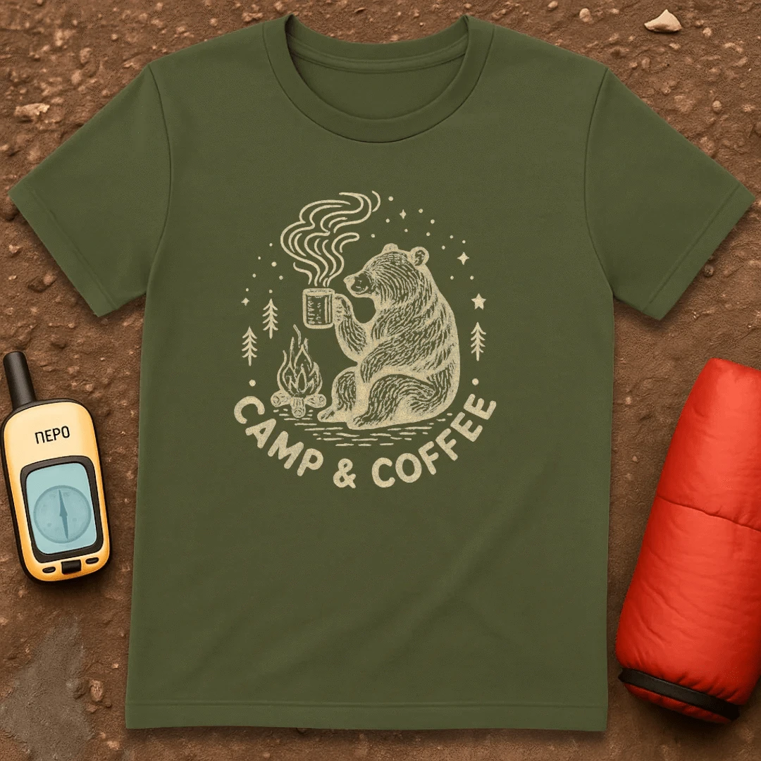 Camp and Coffee T-Shirt