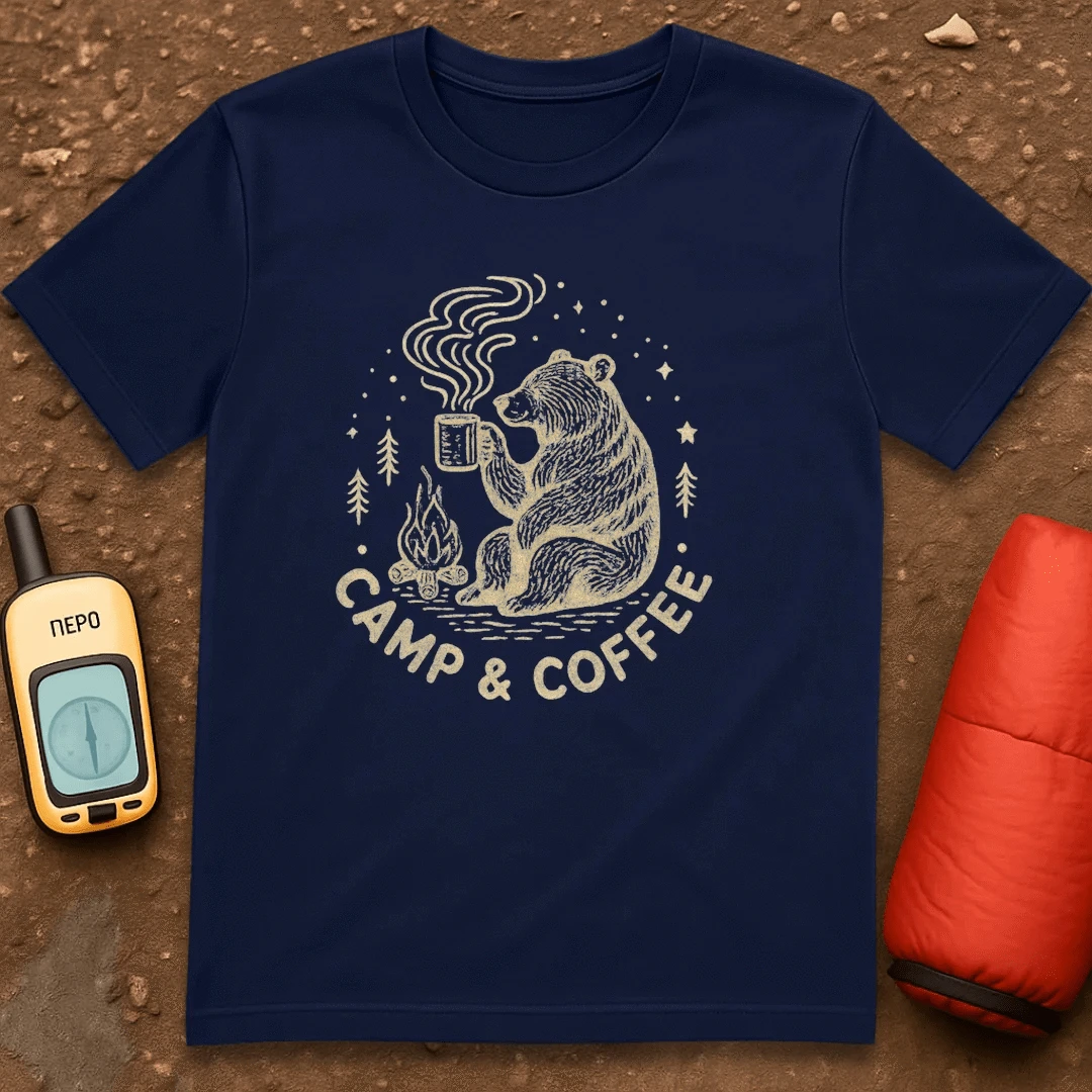 Camp and Coffee T-Shirt