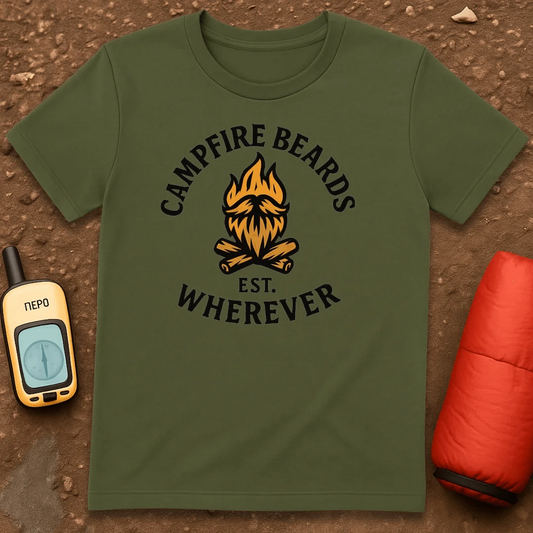 Campfire Beards T-Shirt