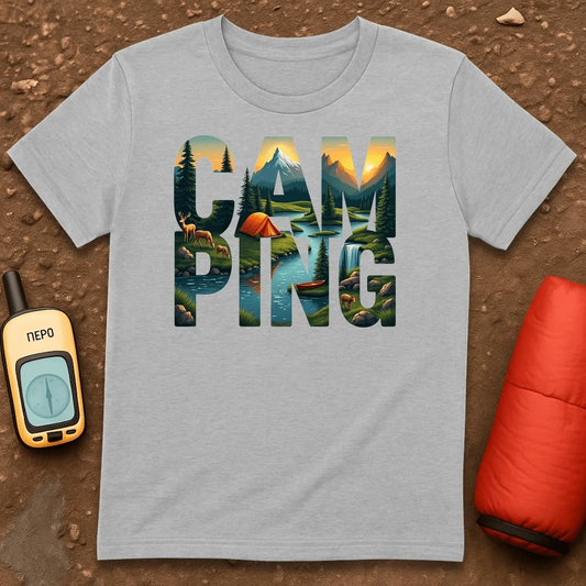 Camping Letter 1 T-Shirt