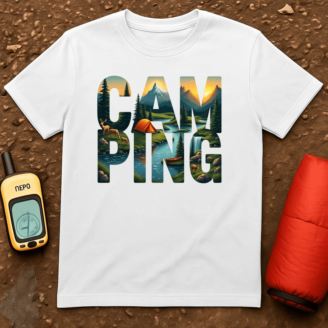 Camping Letter 1 T-Shirt