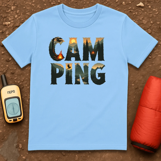 Camping Letter 2 T-Shirt