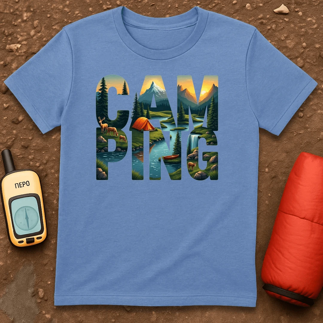 Camping Letter 1 T-Shirt