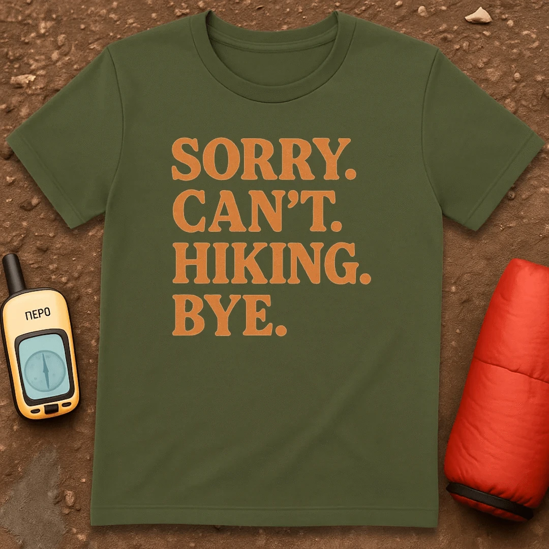 Can't Hiking T-Shirt