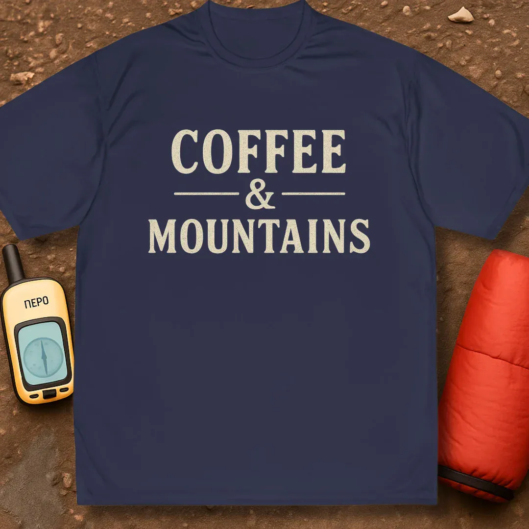 Coffee & Mountains Performance Shirt