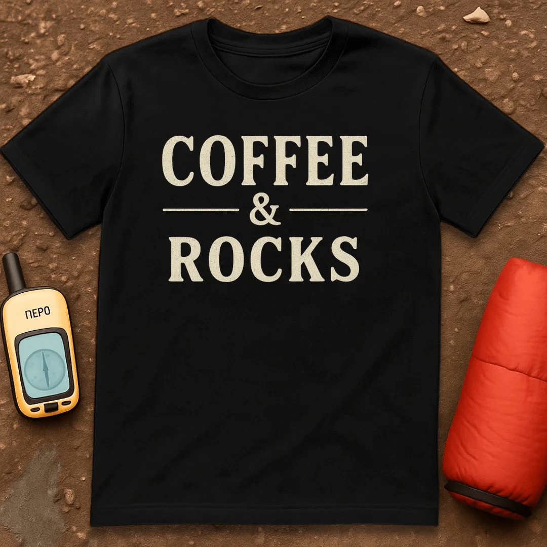 Coffe And Rocks T-Shirt