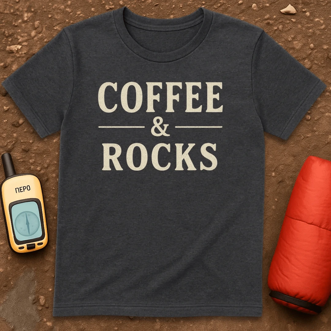 Coffe And Rocks T-Shirt