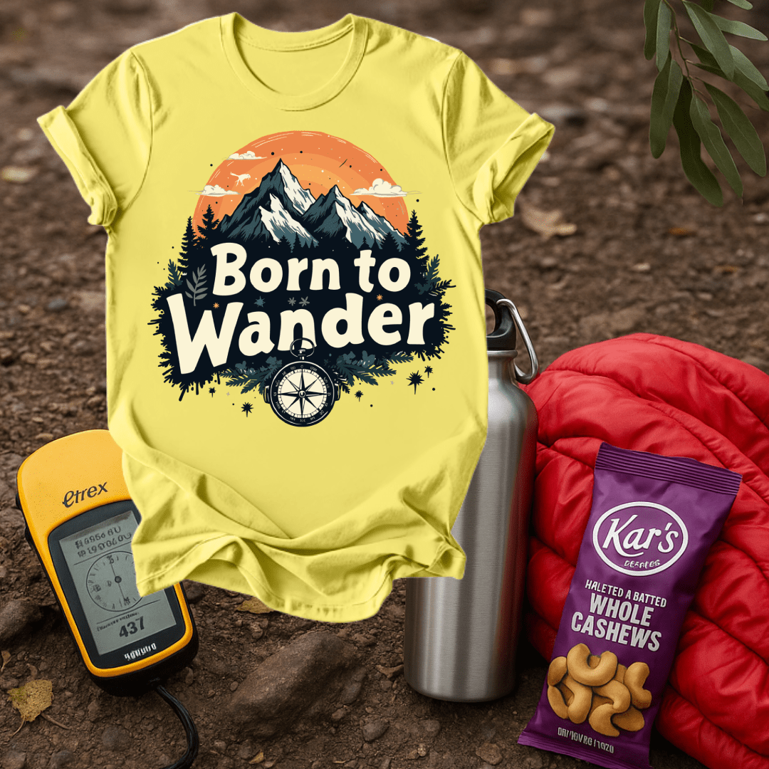 Born to Wander T shirt