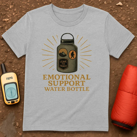 Emotional Support Water Bottle T-Shirt