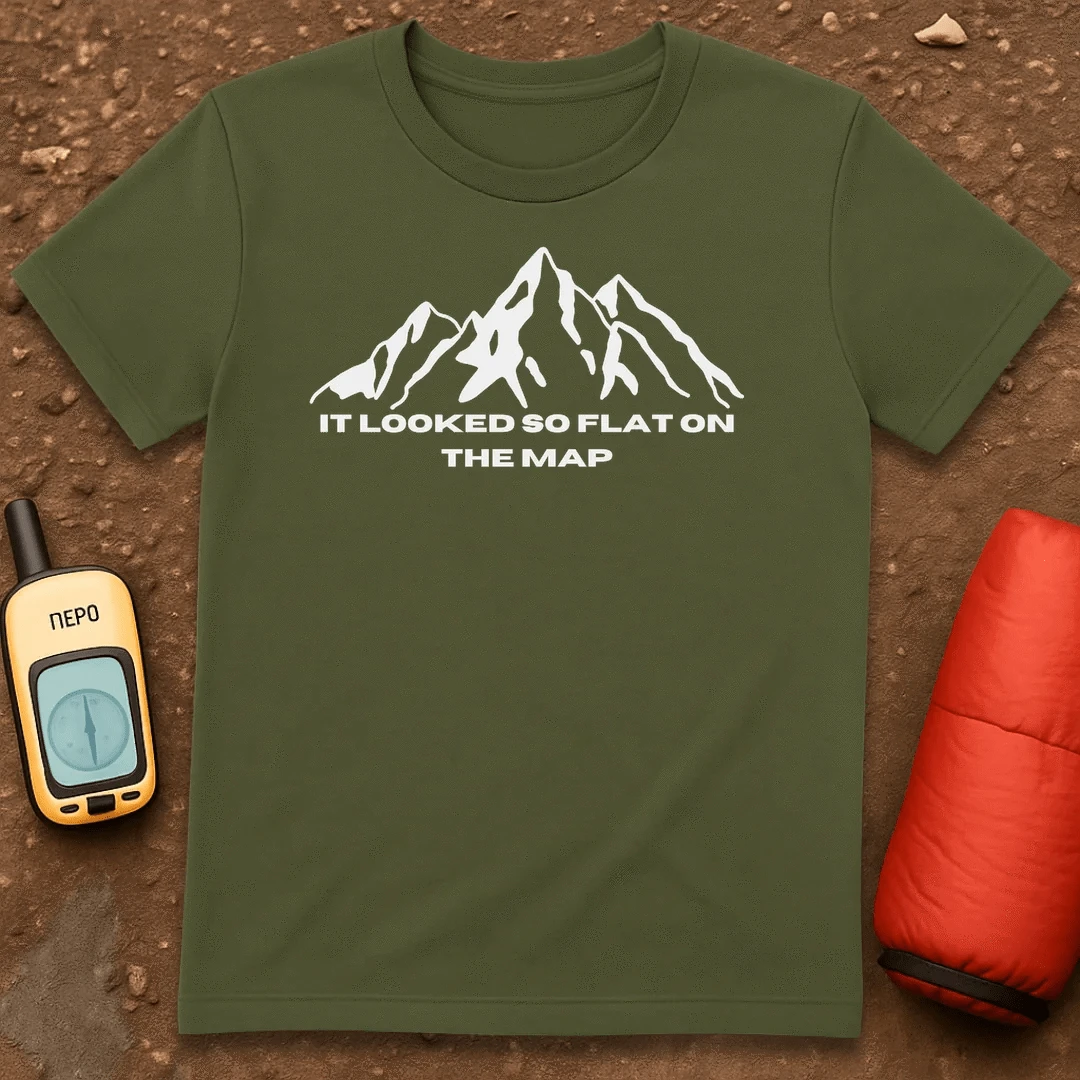 Flat Map T-Shirt
