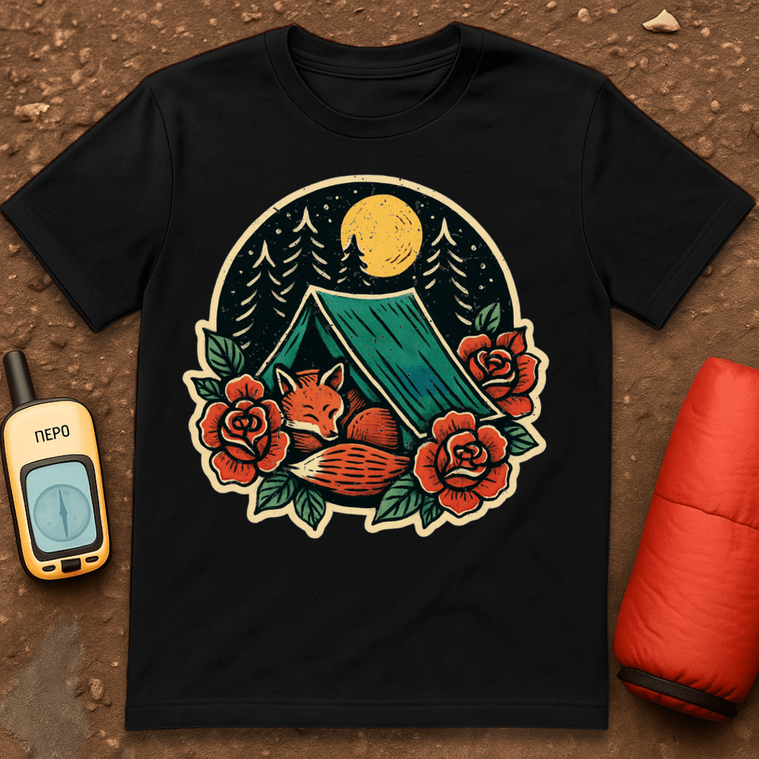 Fox and Roses T-Shirt