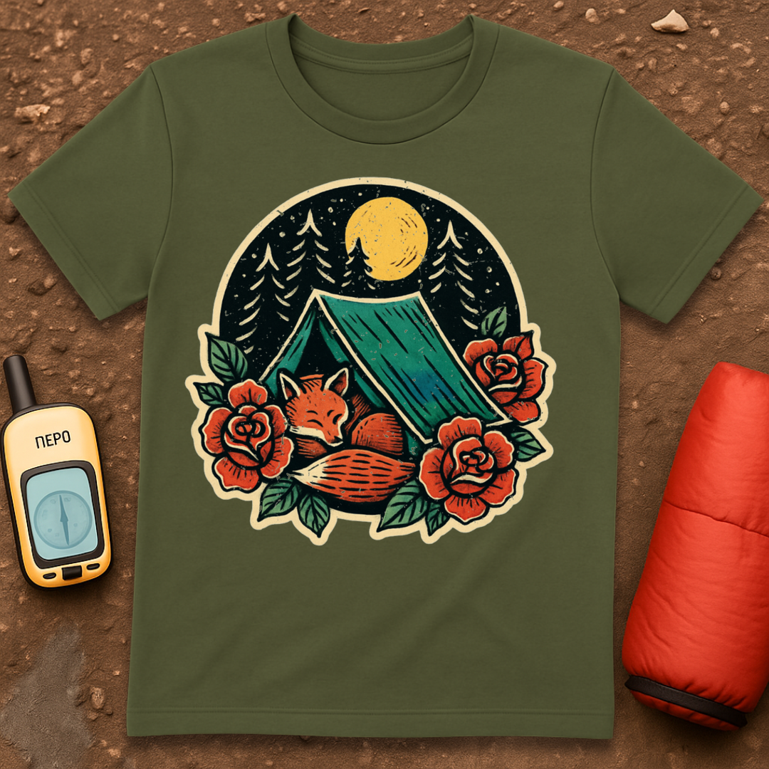 Fox and Roses T-Shirt
