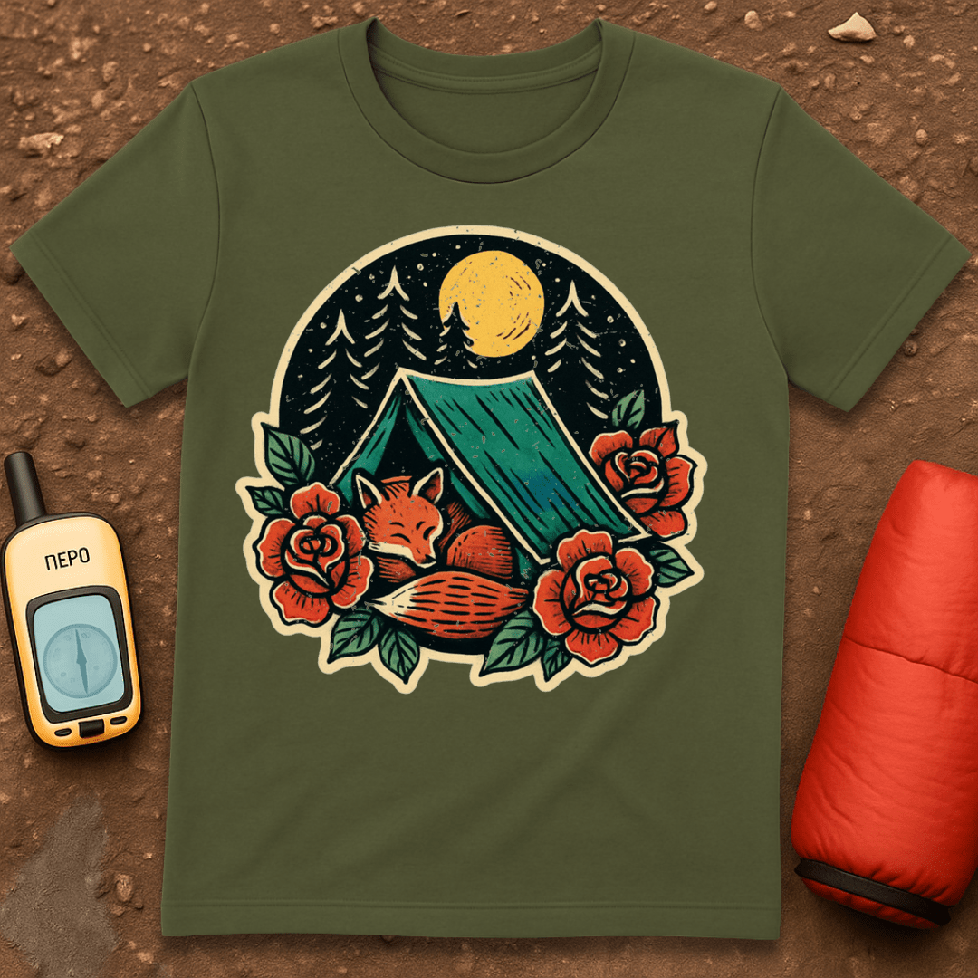 Fox and Roses T-Shirt