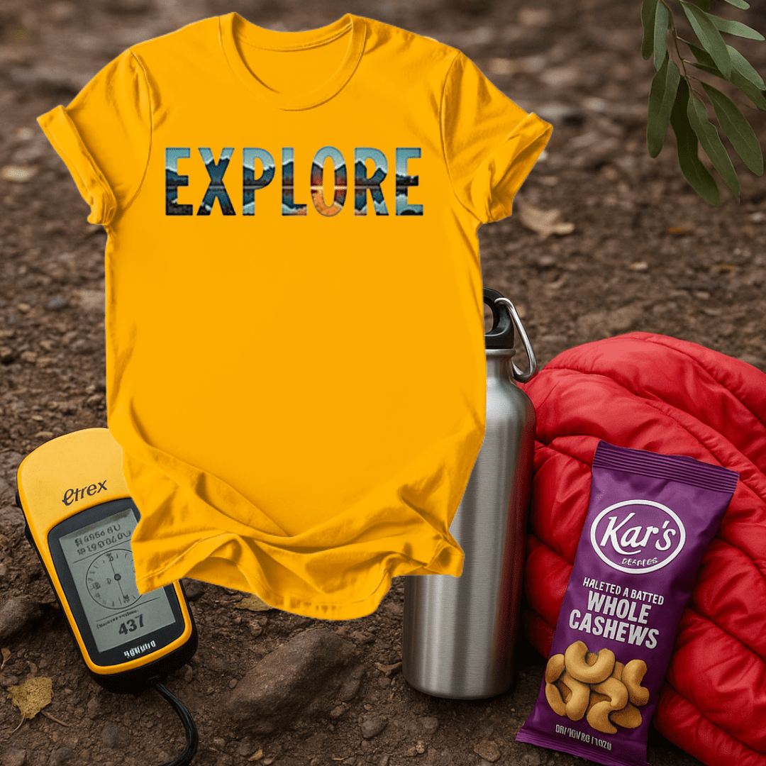 Explore Word Art T shirt