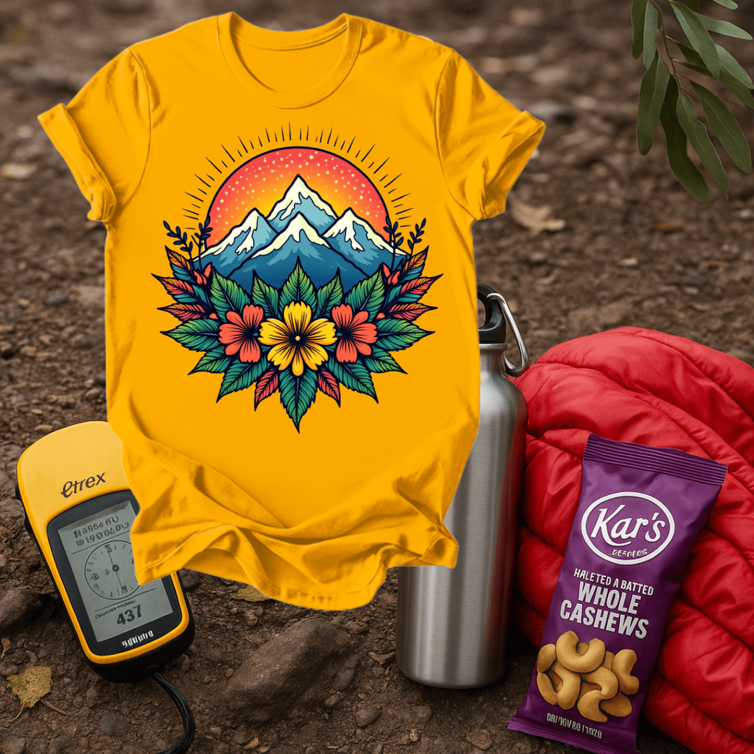 Bright Flower Mtn T shirt