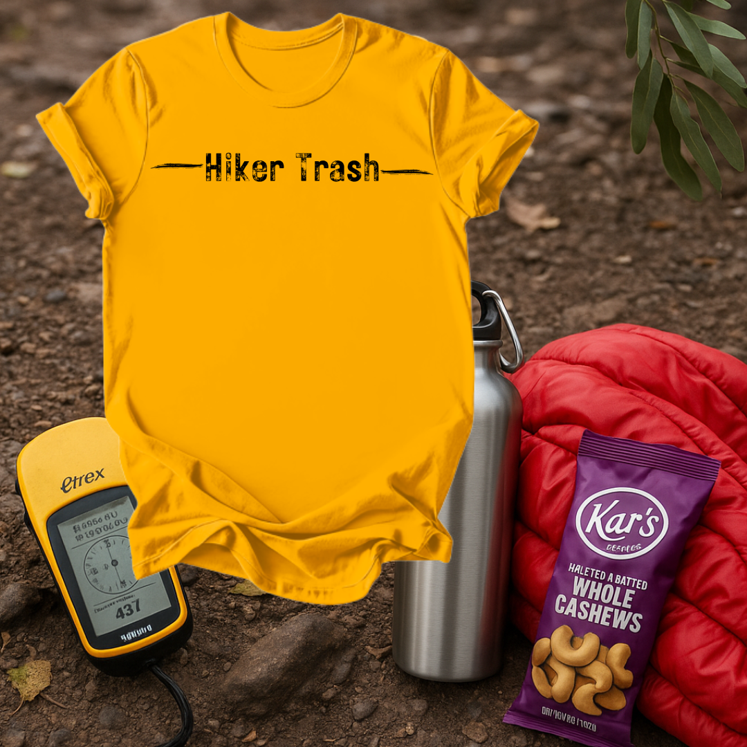 Hiker Trash Txt T shirt