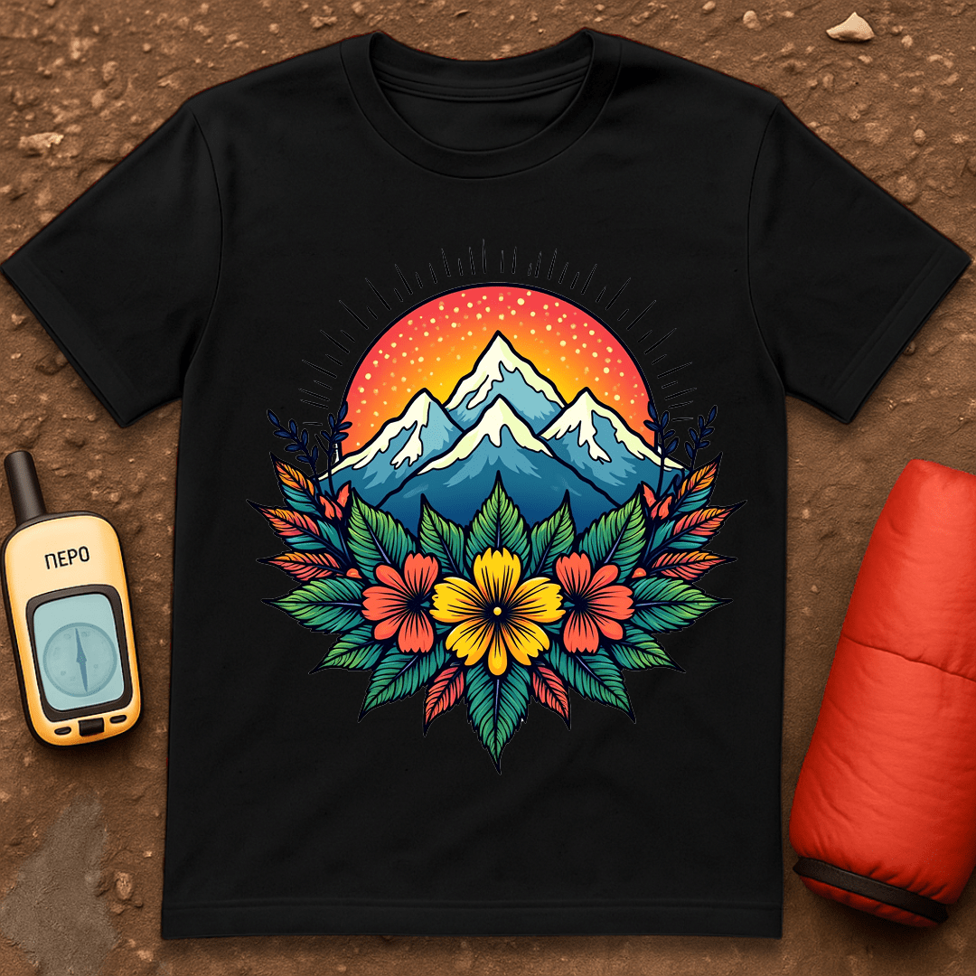 Bright Flower Mtn T-Shirt