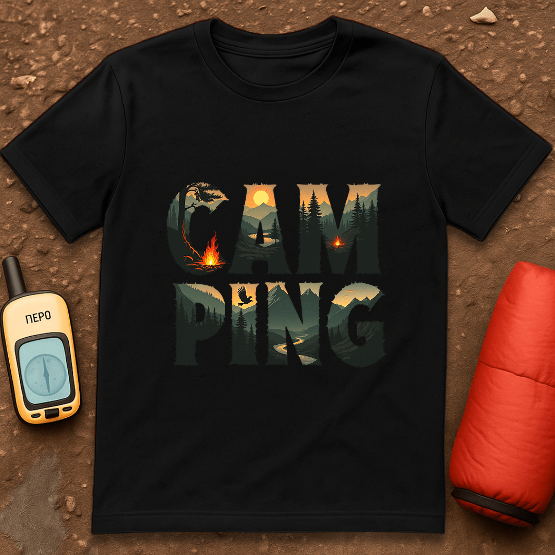Camping Letter 1 T-Shirt