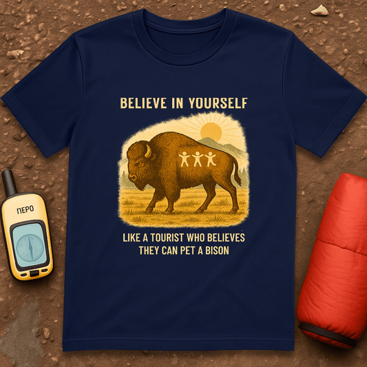 Bison Count T-Shirt