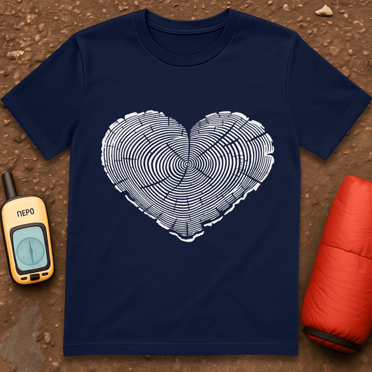 Heart Tree Slice T-Shirt