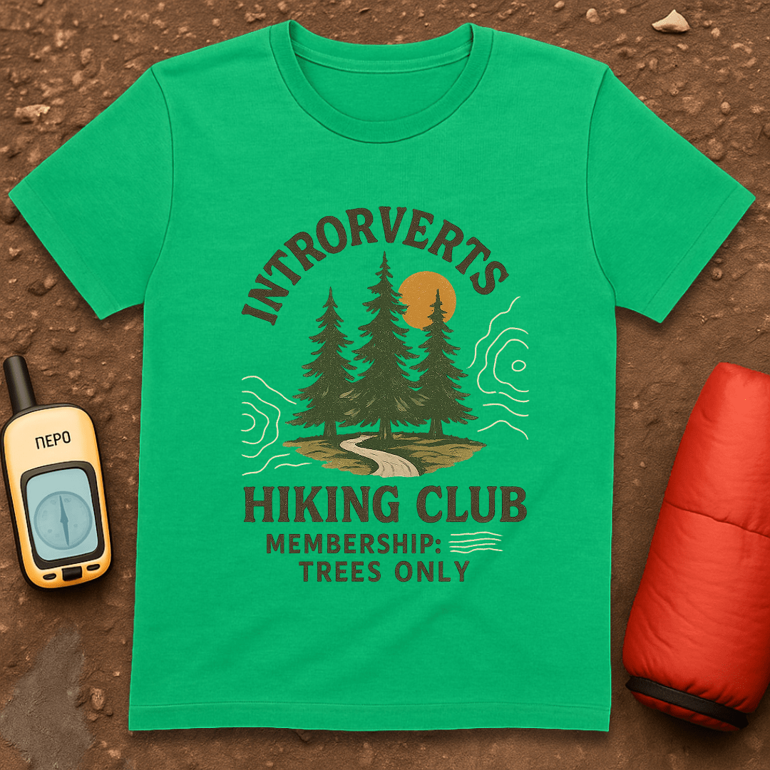 Introverts Hiking Club T-Shirt