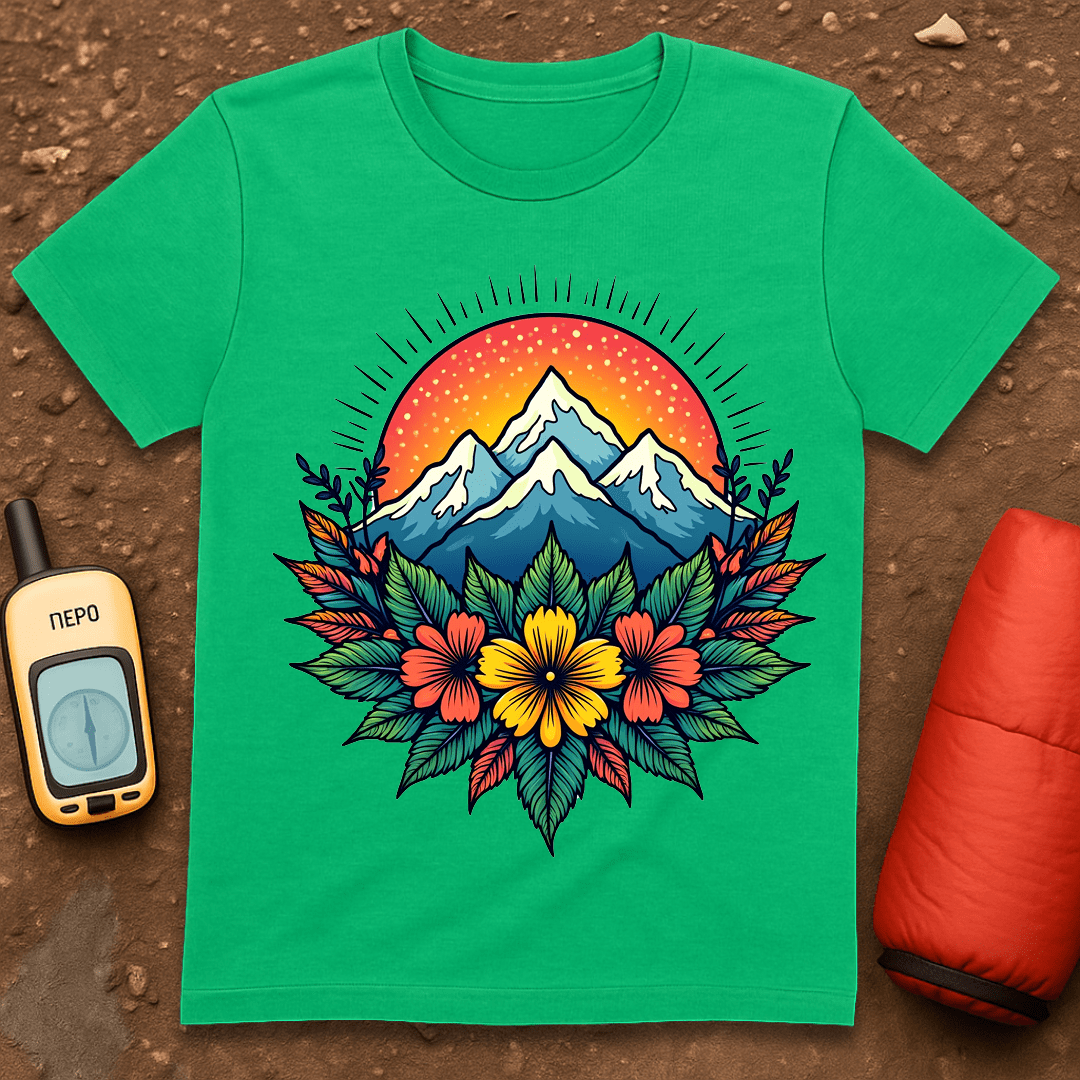 Bright Flower Mtn T-Shirt
