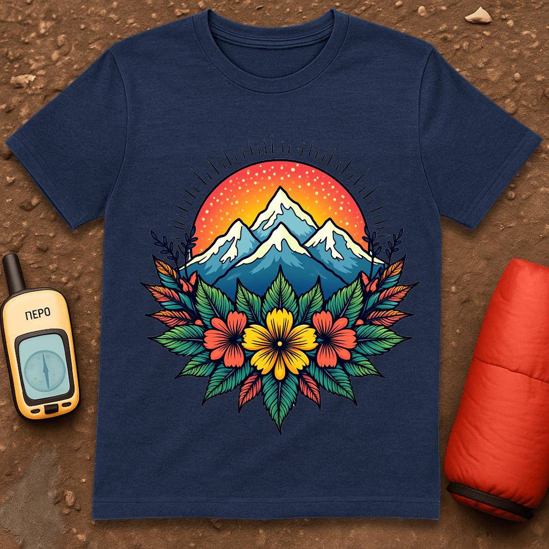 Bright Flower Mtn T-Shirt