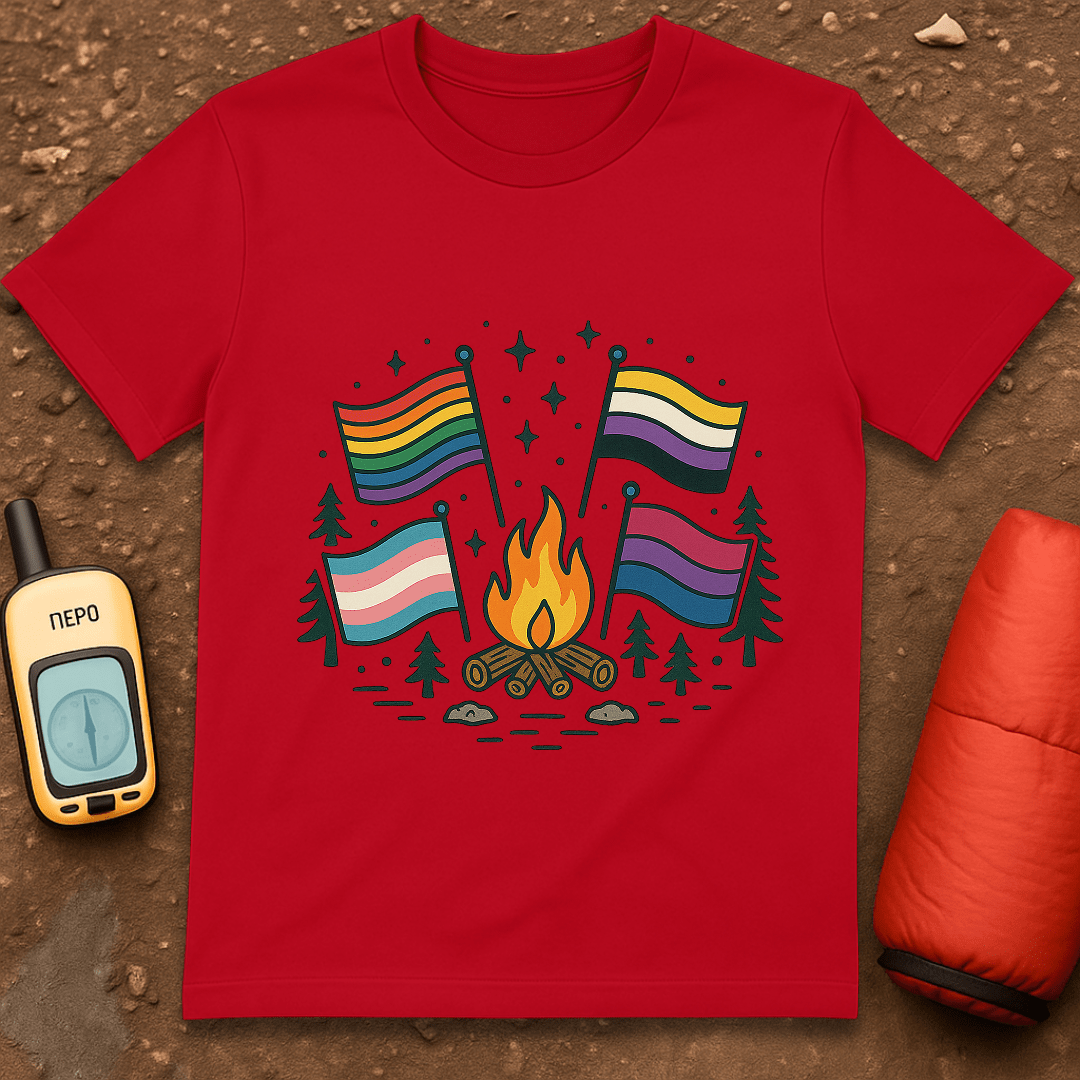 Campfire LBGTQ+ T-Shirt