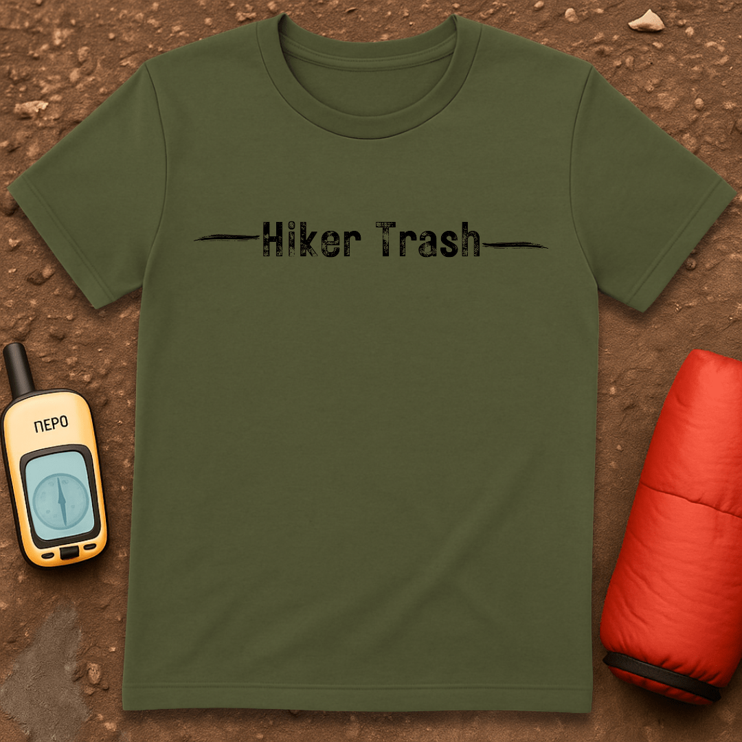 Hiker Trash Txt T-Shirt