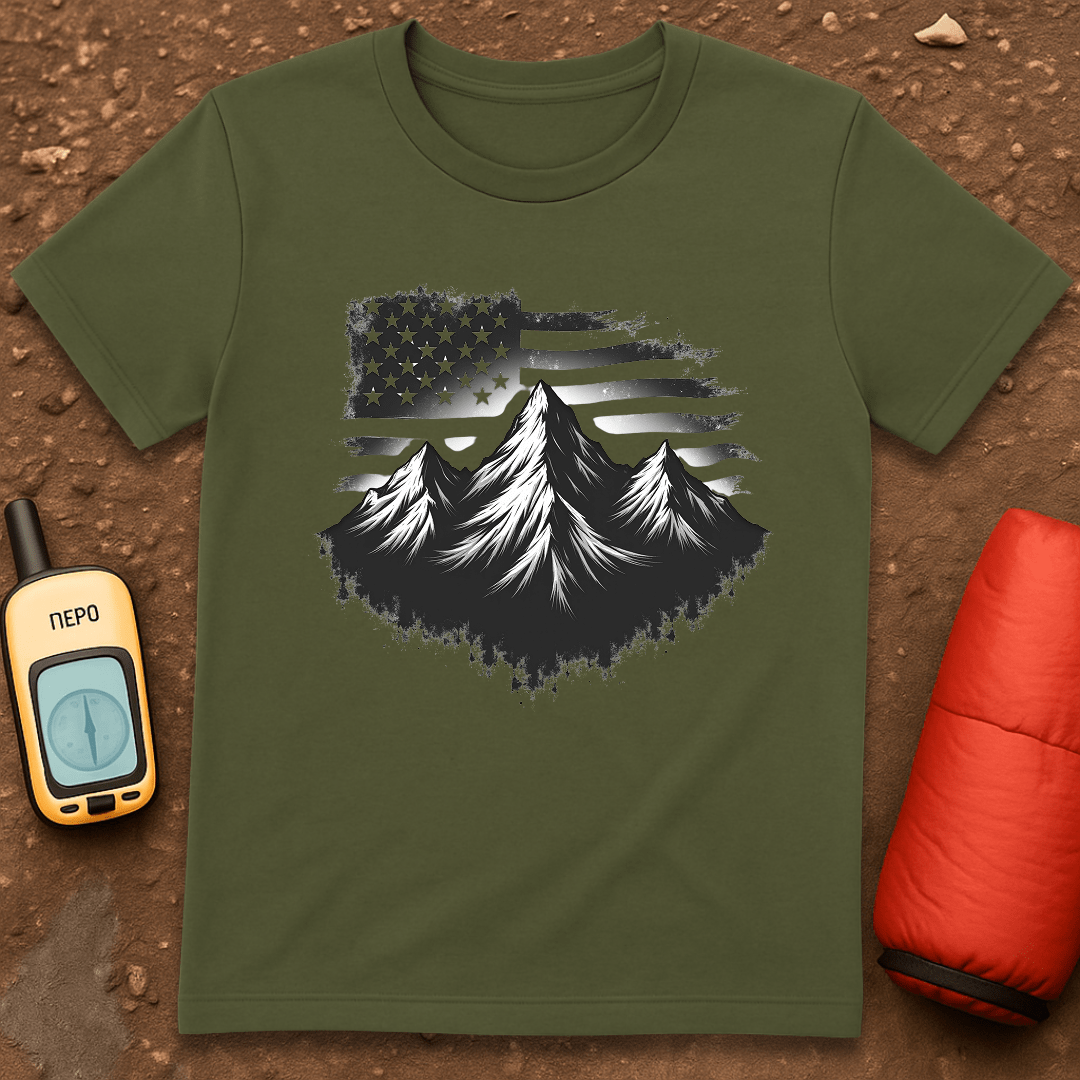 Flag BW T-Shirt