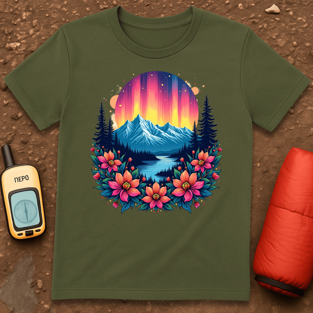 Neon Flowers T-Shirt