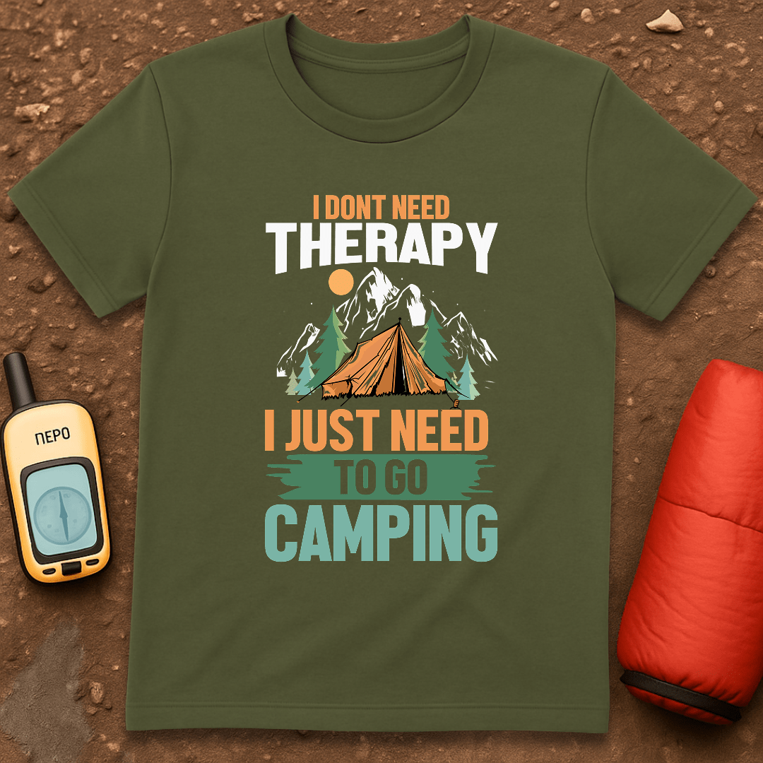 Camping Therapy T-Shirt