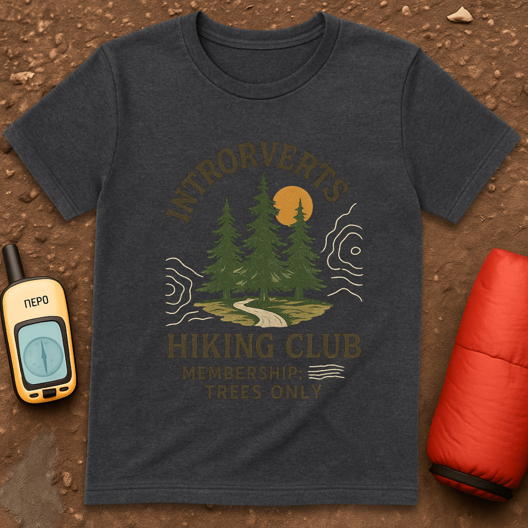 Introverts Hiking Club T-Shirt