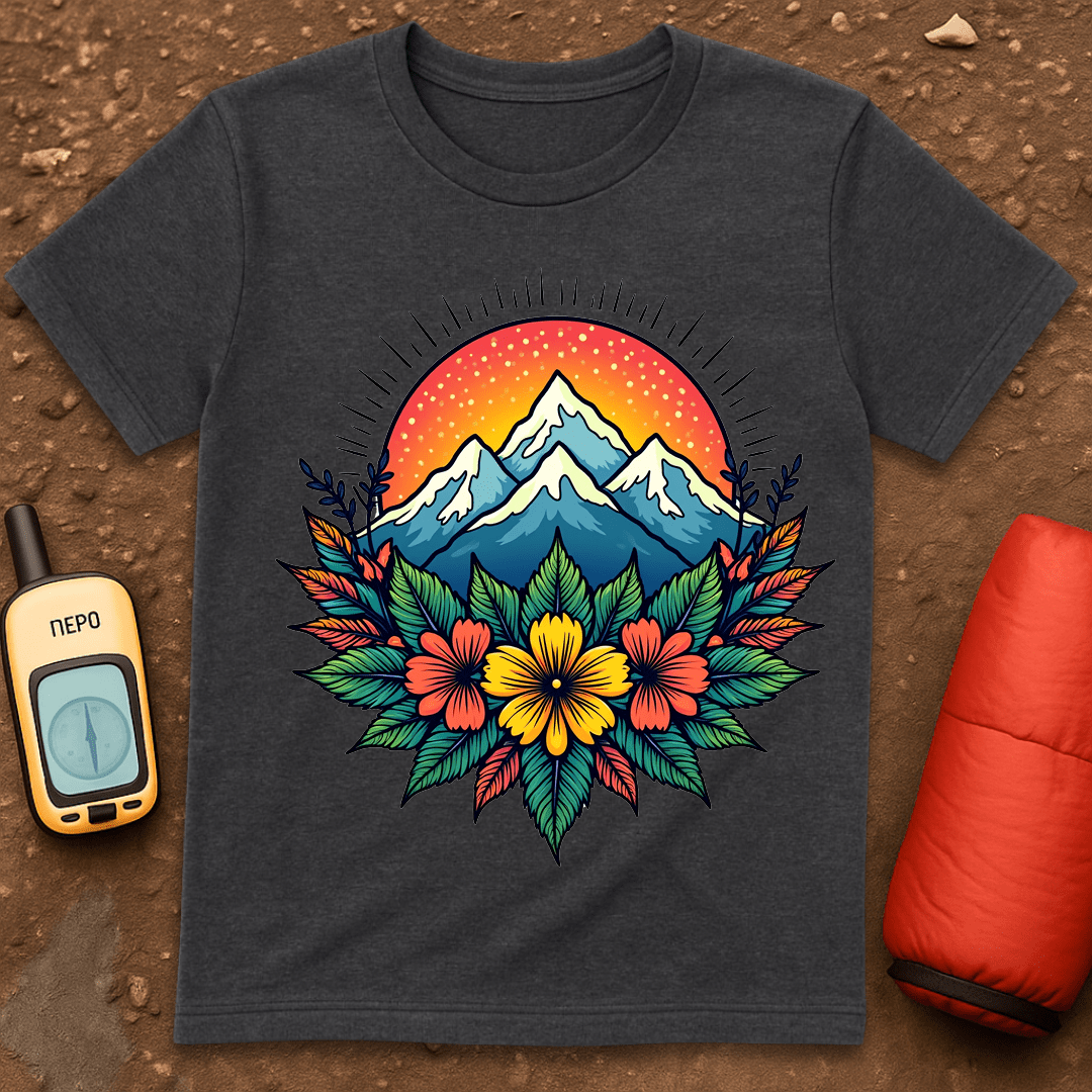 Bright Flower Mtn T-Shirt