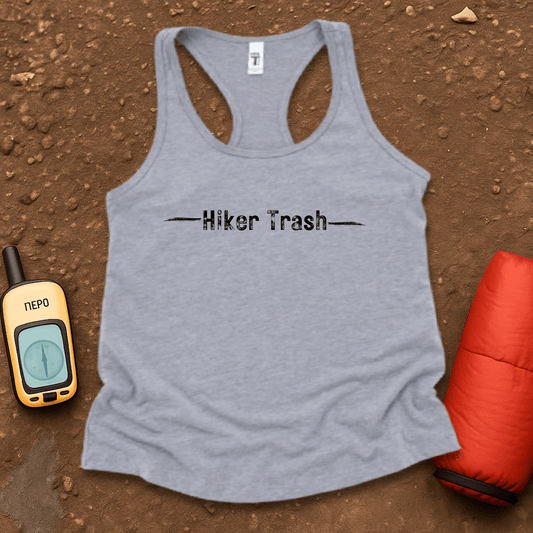 Hiker Trash Txt Women's Racerback Tank Top