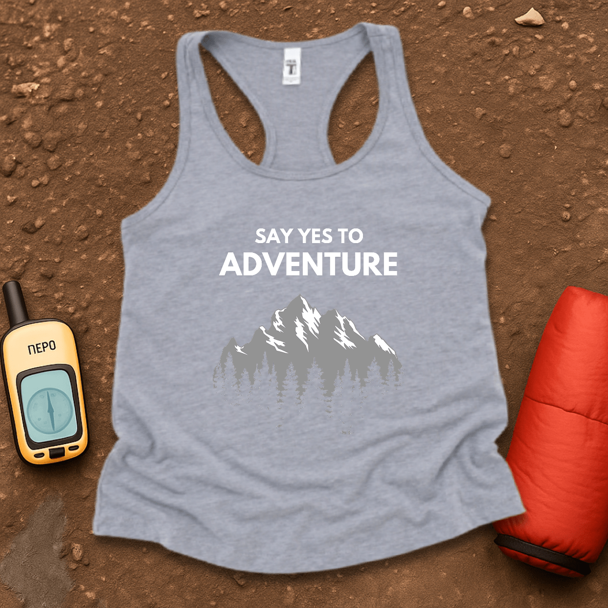 Yes Adventure Women's Racerback Tank Top