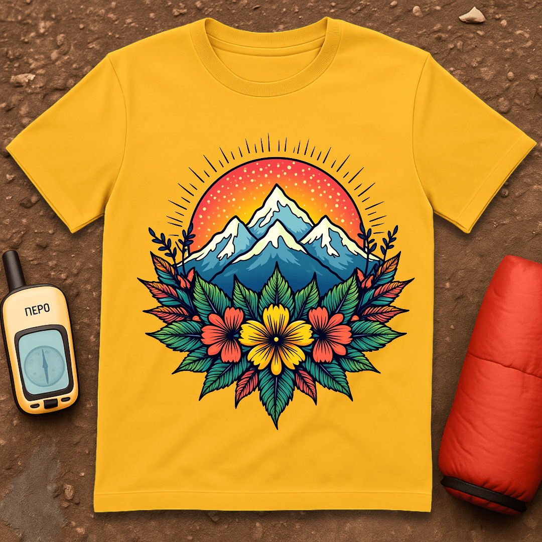 Bright Flower Mtn T-Shirt