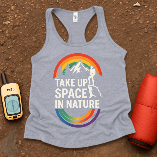 Take Up Space Women's Racerback Tank Top
