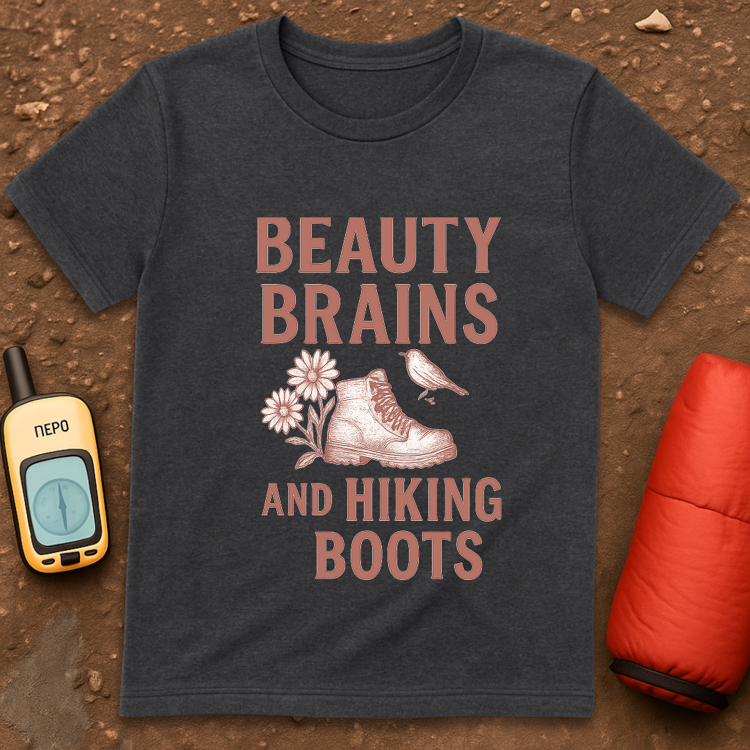 Beauty Brains and Boots T-Shirt
