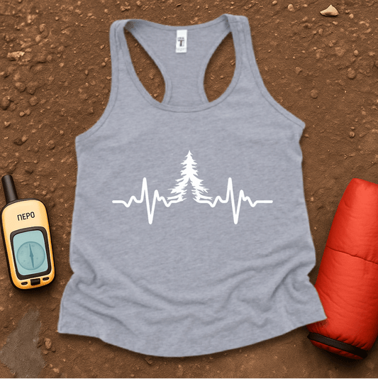 Tree Pulse Women's Racerback Tank Top