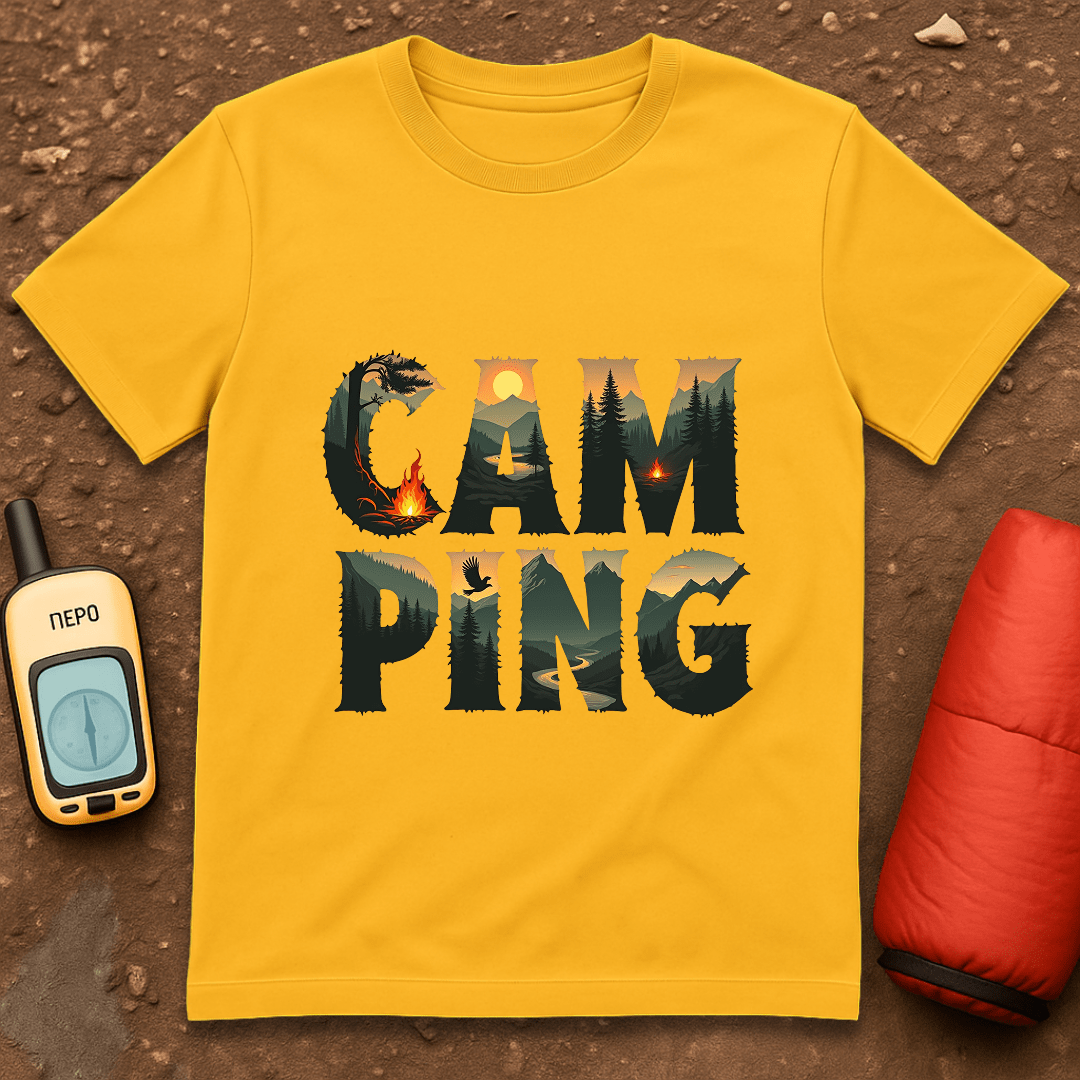 Camping Letter 1 T-Shirt